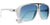 Óculos de Sol Evoke Evk 01 White Blue/ Navy Deg