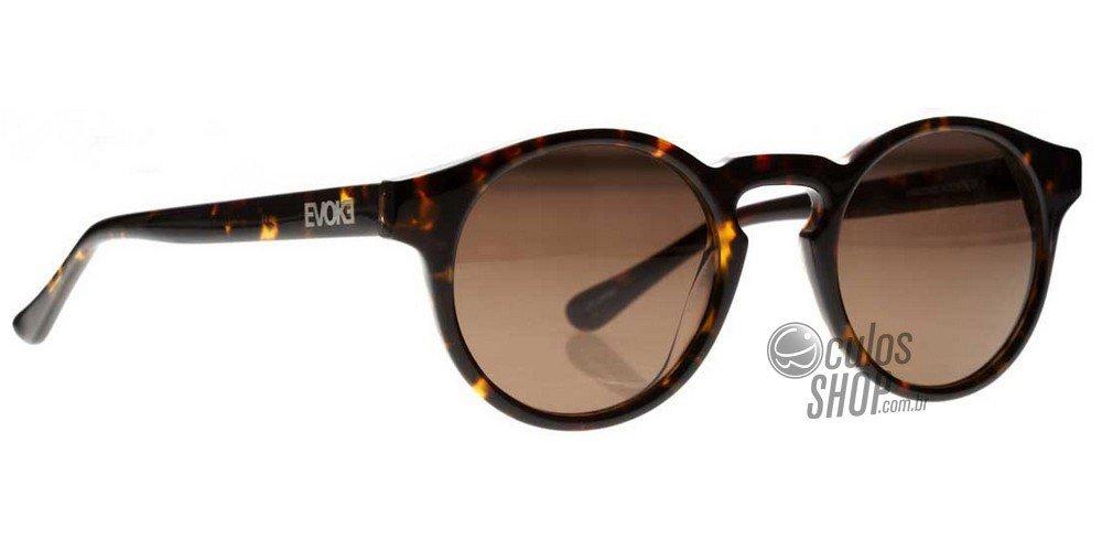 Óculos de Sol Evoke Evk 12 Black Shine/ Gray