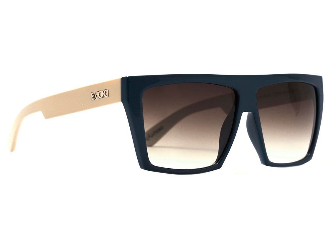 Óculos de Sol Evoke Evk 15 Black Crocodilus/ Gray