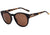 Óculos de Sol Evoke Evk 16 A02 Black Shine Temple Demi Blond/ Brown Total