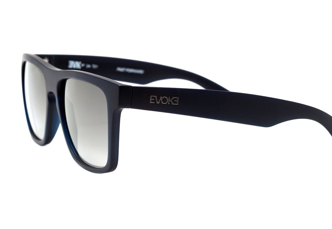 Óculos de Sol Evoke EVK 24 T01 Dark Brown Matte / Gray Degradê - 54 mm