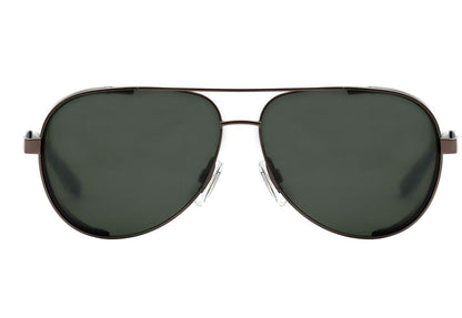 Evoke For You Ds17 02AP Prata Fosco Verde G15 Polarizado - Sol - 59 mm