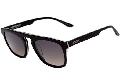 Óculos de Sol Evoke For You DS26 A01P Black Shine/ Black Gradient Polarized Lente 5,3 Cm
