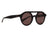Óculos de Sol Evoke For You Ds29 A01 Black Matte Black Shine/ Brown Total Unico