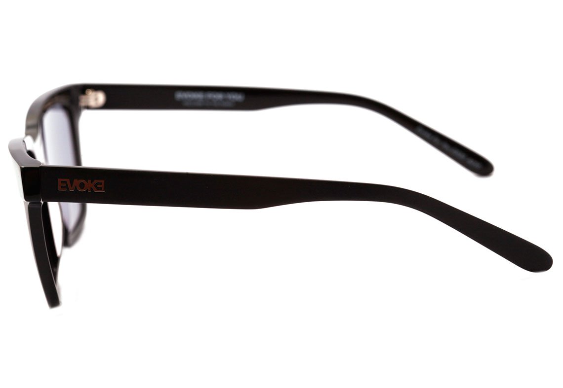Óculos de Sol Evoke For You Ds30 A01F Black Shine Black Matte/ Gray Total Unico