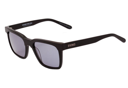 Óculos de Sol Evoke For You Ds30 A01F Black Shine Black Matte/ Gray Total Unico
