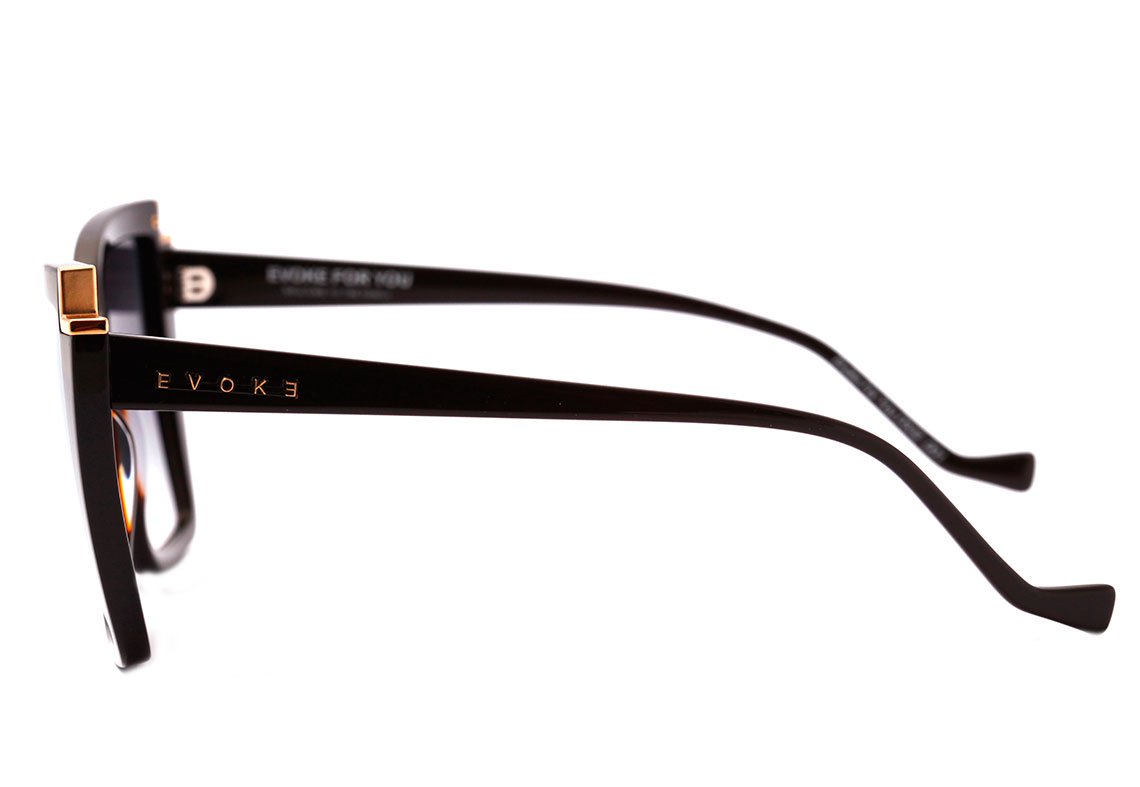 Óculos de Sol Evoke For You Ds32 D01 Brown Shine/ Gold Mirror Gradient Unico