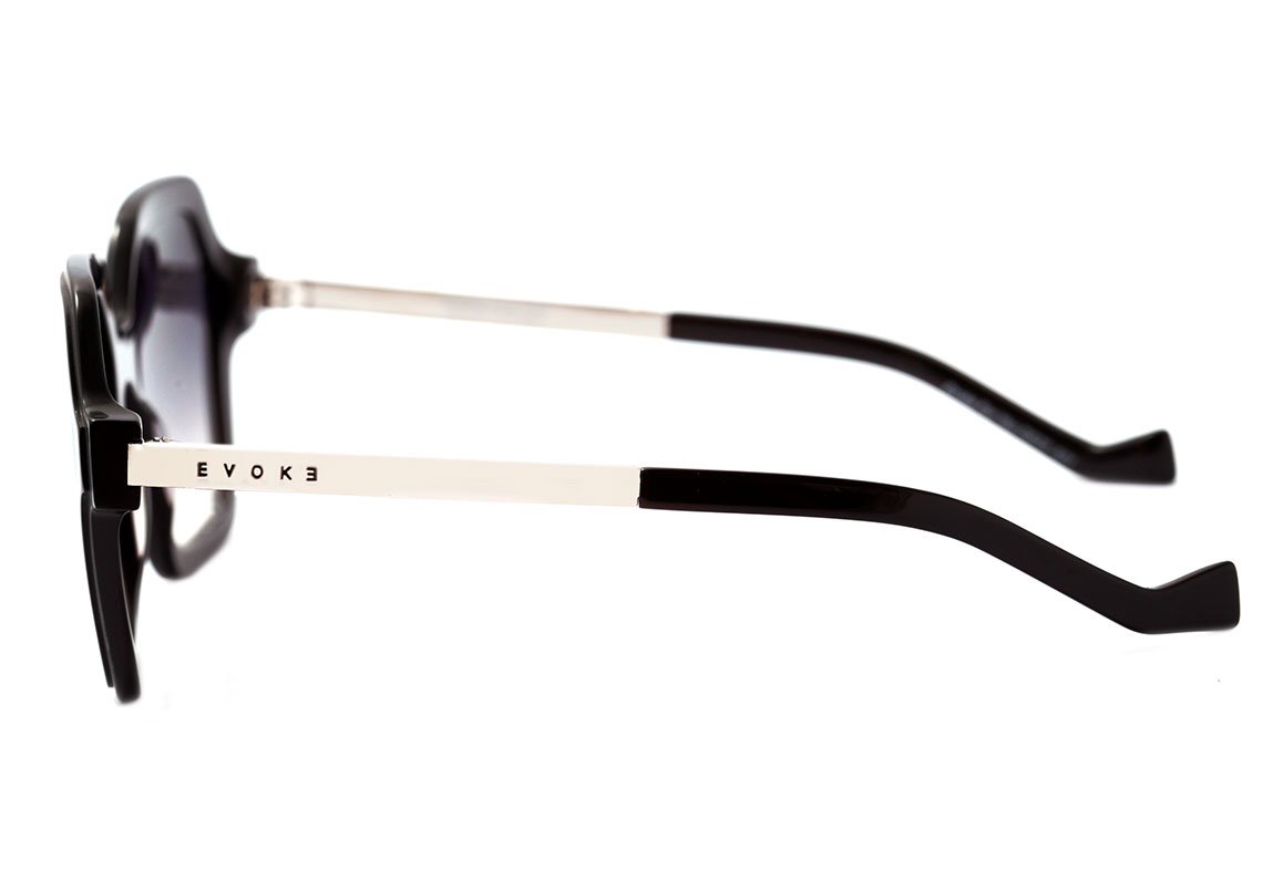 Evoke For You DS33 A01 Black Shine Black Matte / Gray Gradient Unico - Lente 5,6 cm