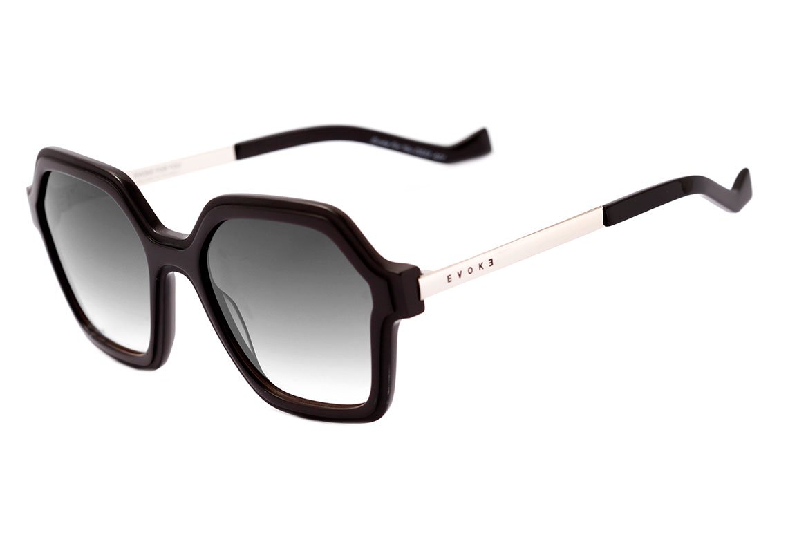 Evoke For You DS33 A01 Black Shine Black Matte / Gray Gradient Unico - Lente 5,6 cm