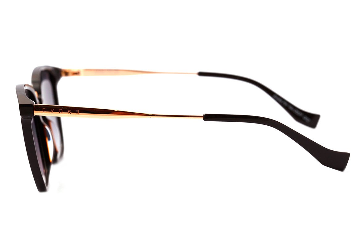 Óculos de Sol Evoke For You DS37 D02 Brown Shine / Gold Mirror Gradient Unico - 53 mm