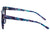 Óculos de Sol Evoke For You Ds8 G21 Azul Mesclado E Prata Brilho/ Preto Degradê - Lente 5,0 Cm