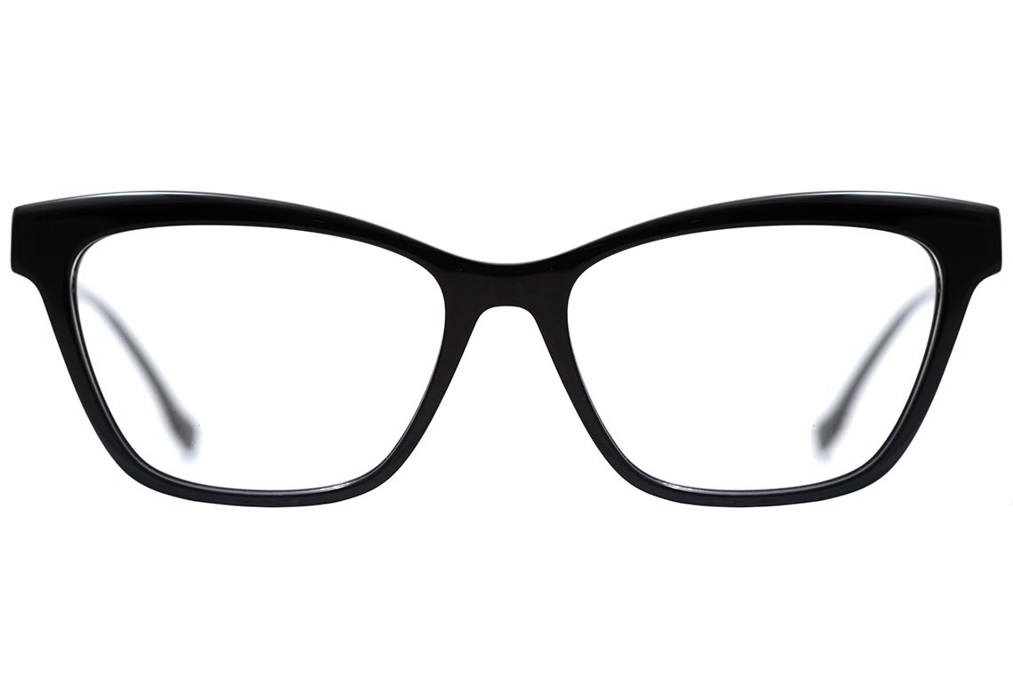 Óculos de Grau Evoke For You DX22 A01 Black Shine - Lente 5,4 cm