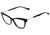 Óculos de Grau Evoke For You DX22 A01 Black Shine - Lente 5,4 cm