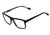 Óculos de Grau Evoke For You DX26 H01 Black Shine White Marble - Lente 5,4 cm