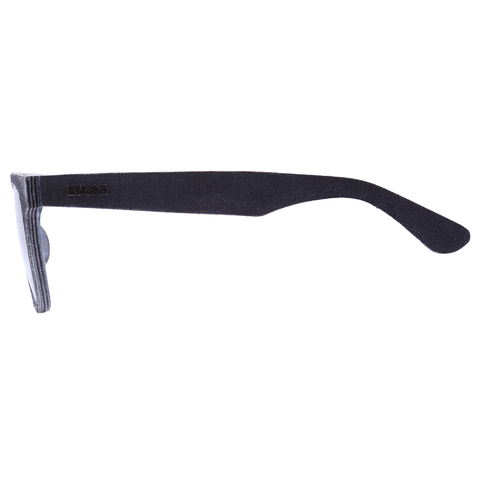 Óculos de Sol Evoke Haze X Denim A01 Preto Fosco / Gold- Lente 5,6 cm
