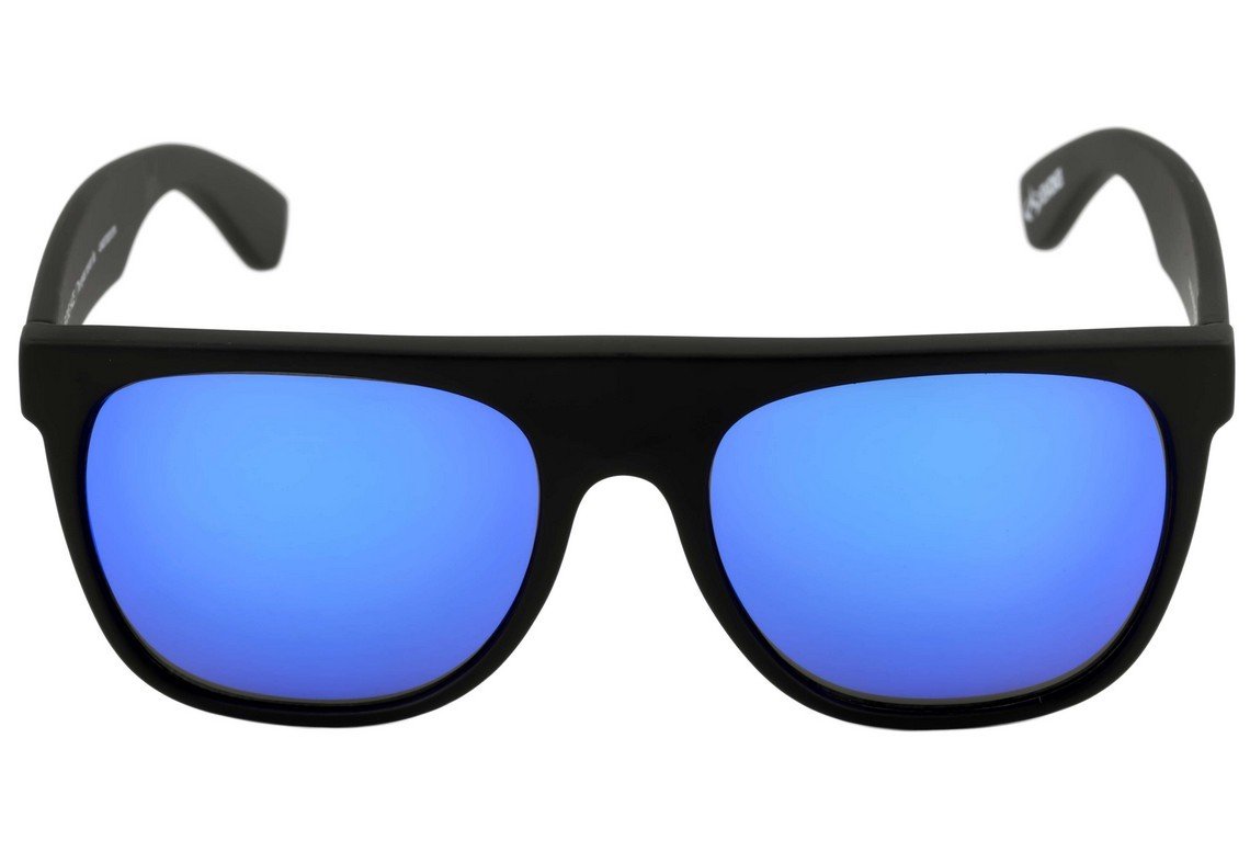 Óculos de Sol Evoke Haze BR02 Matte Black / Blue Espelhado Unico - Lente 5,6 cm