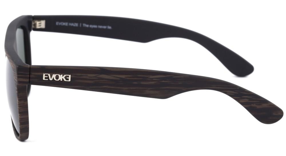 Óculos de Sol Evoke Haze Wood Black Matte/ Green G15
