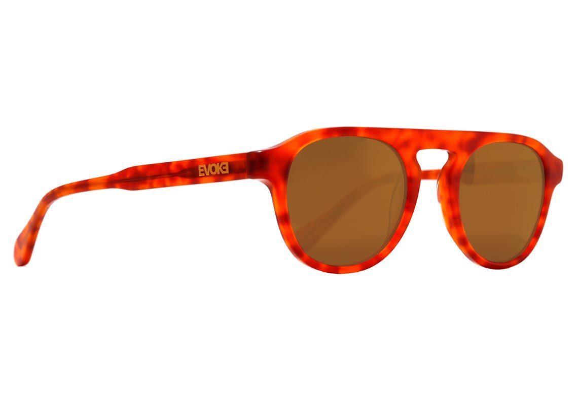 Evoke Kosmopolite 5B G22 Blond Turtle / Gold Espelhado  - Sol
