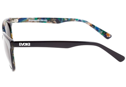 Óculos de Sol Evoke Kosmopolite Ds2 A01 Black Shine & Multicolor/ Gray
