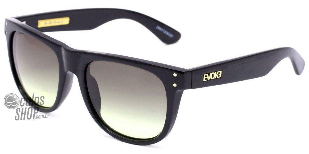 Óculos de Sol Evoke On The Rocks 01 Black Matte/ Gray Degradê