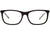 Óculos de Grau Evoke On The Rocks 05 A01 Black Shine Temple Green Turtle - Lente 5,7 cm