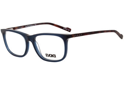 Óculos de Grau Evoke On The Rocks 05 T01 Blue Shine Temple Turtle Brown - Lente 5,7 cm - Oculos Shop