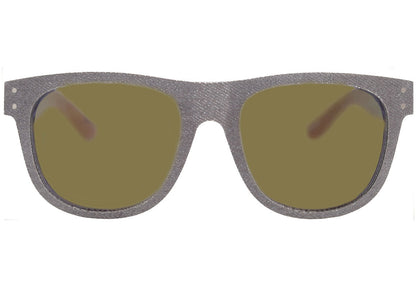 Óculos de Sol Evoke On The Rocks X Denim A02 Cinza Fosco / Dourado Espelhado - Lente 5,3 cm - Oculos Shop