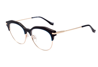 Óculos de Grau Evoke Perception H02 Blue Gold - Lente 5,3 cm