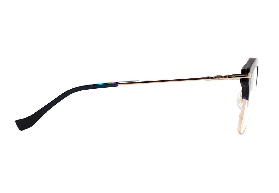 Óculos de Grau Evoke Perception 2 H02 Blue Gold - Lente 5,4 cm