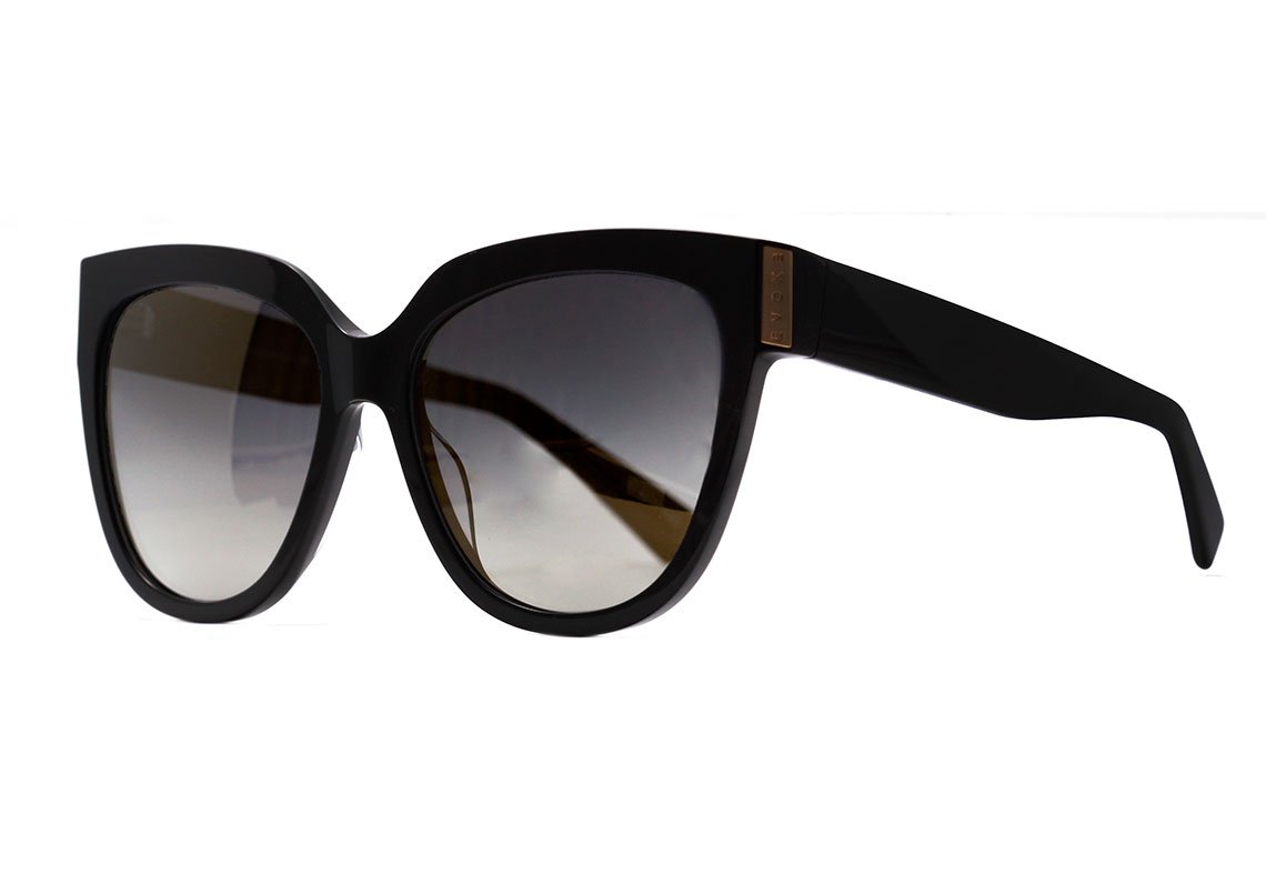 Óculos de Sol Evoke Reveal 3 A01P Black Shine/ Gold Mirror Polarized Unico