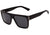 Óculos de Sol Evoke Reveal A02P Black Matte/ Gray Polarized Lente 6,0 Cm