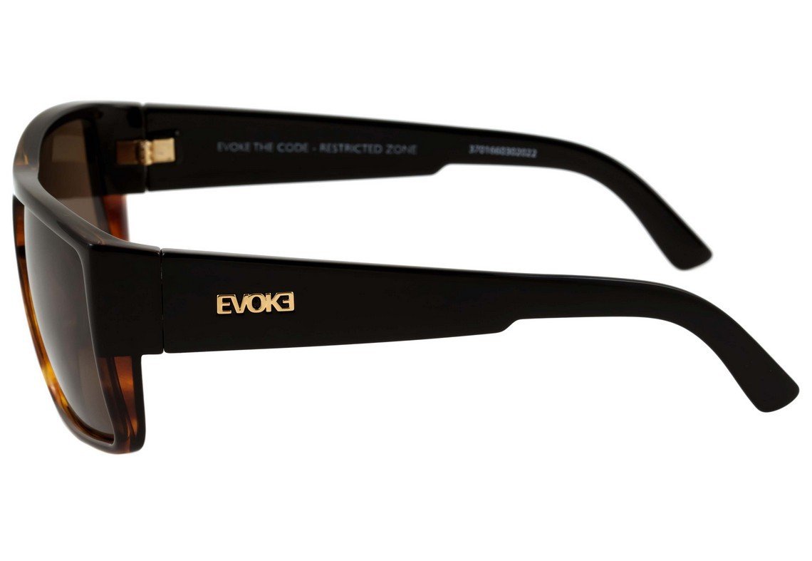 Óculos de Sol Evoke The Code Br02A Black Matte/ Gray Gradient Unico