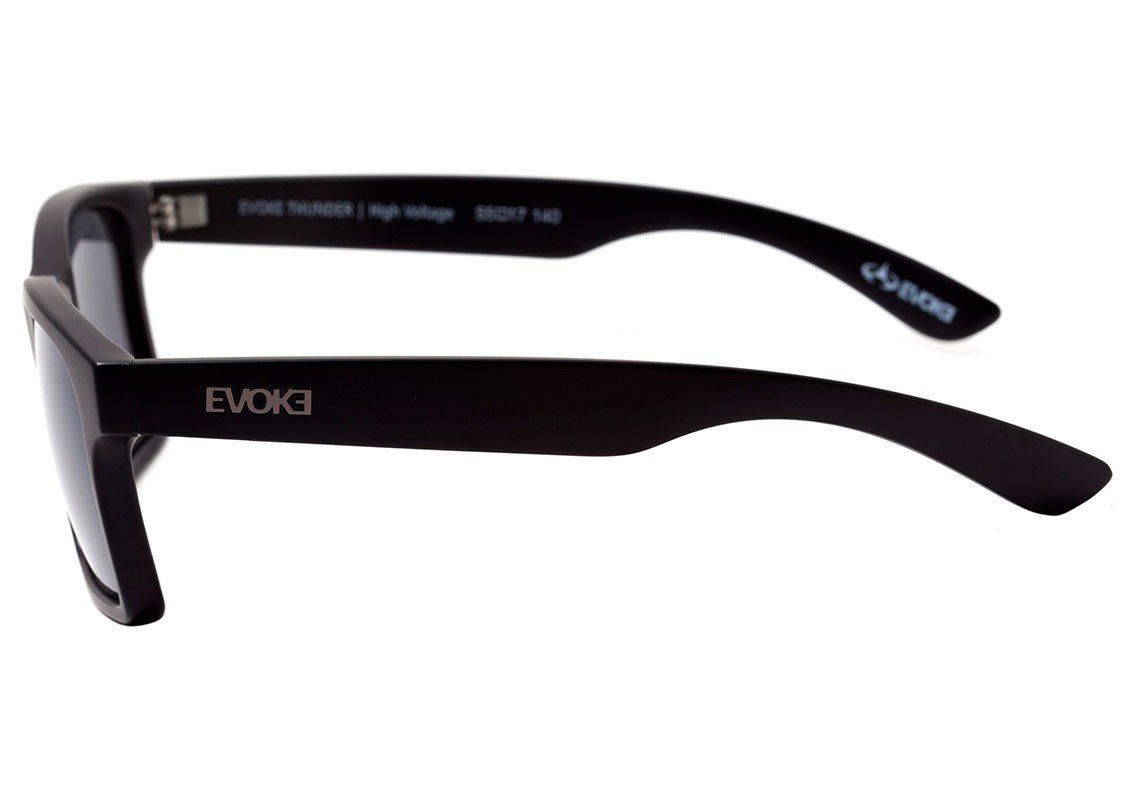 Óculos de Sol Evoke Thunder Br02 Black Matte Grafite/ Mirror Matte