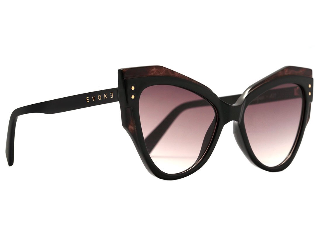 Evoke Unique A21 Black Shine Radica / Brown Gradient Unico - 46 mm