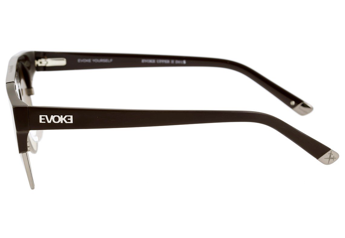 Óculos de Sol Evoke Upper II D01S Brown Matte Gun / Brown Degradê