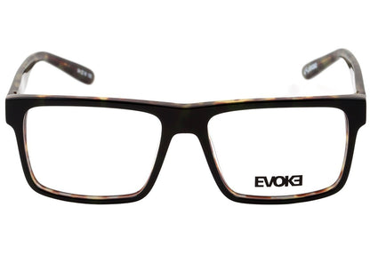 Evoke Urban 09 G21 Black Shine Temple Turtle Brown - Lente 5,4 Cm  - Grau