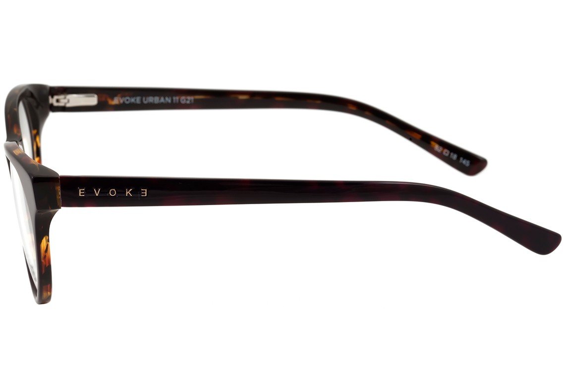 Evoke Urban 11 G21 Purple Temple Brown Turtle - 52 mm  - Sol