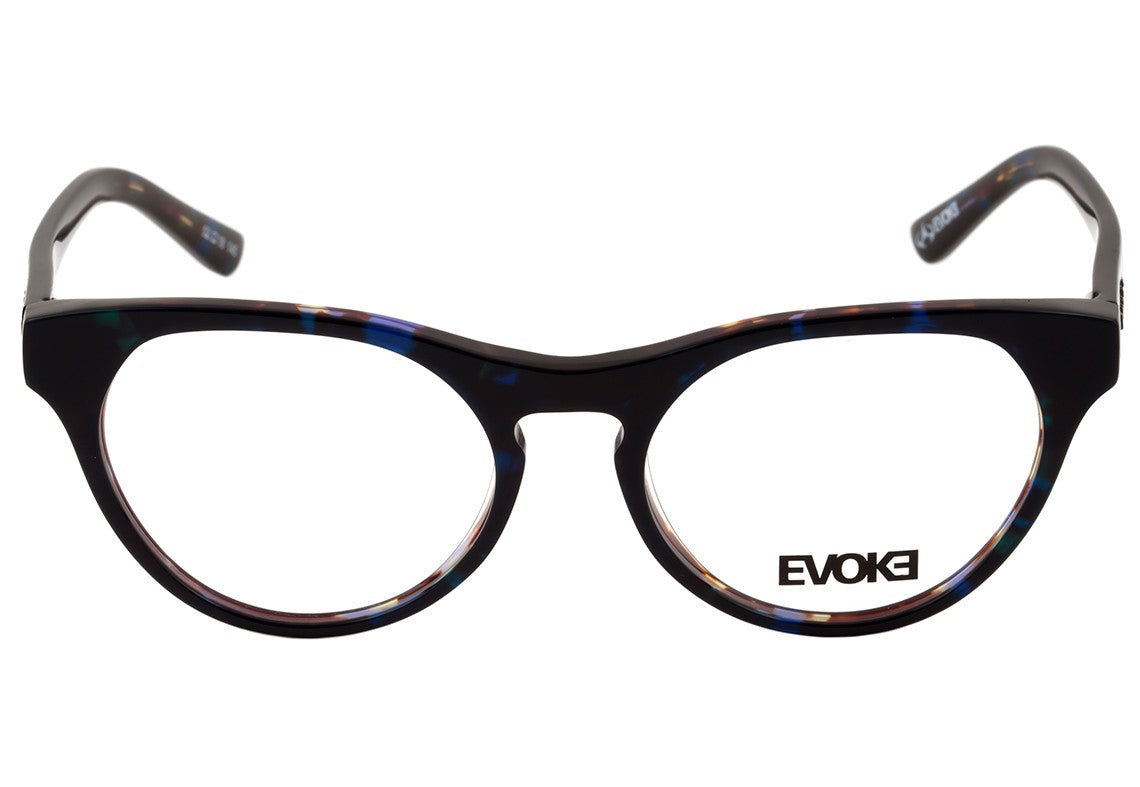 Óculos de Grau Evoke Urban 11 G22 Turtle Blue Brown - Lente 5,2 cm - Oculos Shop