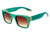 Óculos de Sol Evoke Wood Series 02 Madeira Maple Collection - Green/ Brown Degradê
