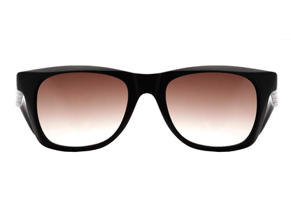 Óculos de Sol Evoke X Cartel 011 Diamond A01T Black Matte Bone Texture/ Brown Degradê