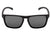 Óculos de Sol HB Cody Matte Black / Gray - Lente 5,5 cm