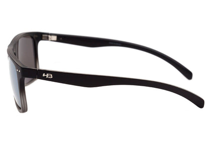 Óculos de Sol HB Cody Matte Black / Gray Polarized - Lente 5,5 cm Matte Fade Black Onyx/ Silver