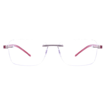 HB Polytech 2 0402 Matte Grey/ Matte Red  - Lente 5,5  - Grau