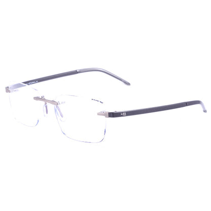HB Duotech 2 0402 Matte Grey/ Matte Graphite  - Lente 5,5  - Grau