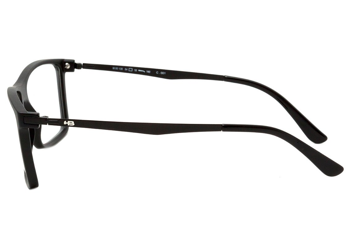 HB Duotech M 93139 Matte Black - Lente 5,4 cm