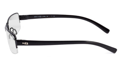 Óculos de Grau Hb Duotech M 93405 Black/ Gloss Black - Lente 5,3 Cm