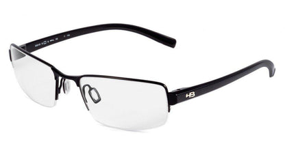 Óculos de Grau Hb Duotech M 93405 Black/ Gloss Black - Lente 5,3 Cm