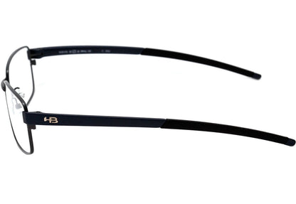 Óculos de Grau Hb Duotech M 93419 Matte Graphitte Matte Navy Lente 5,2 Cm