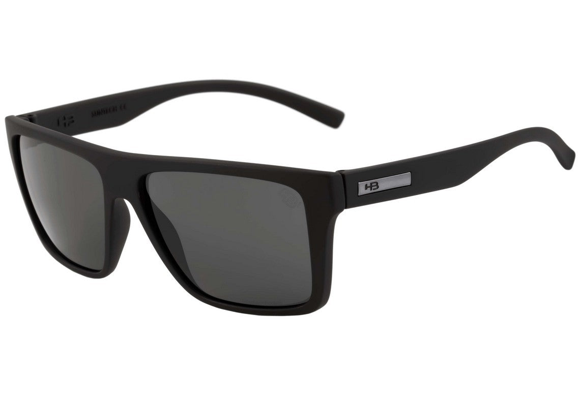 HB Floyd Matte Black/ Gray Polarizado  - Sol