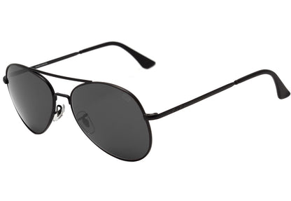 Óculos de Sol HB Khaos Racer Matte Black C018 / Gray Unico - Lente 5,5 cm